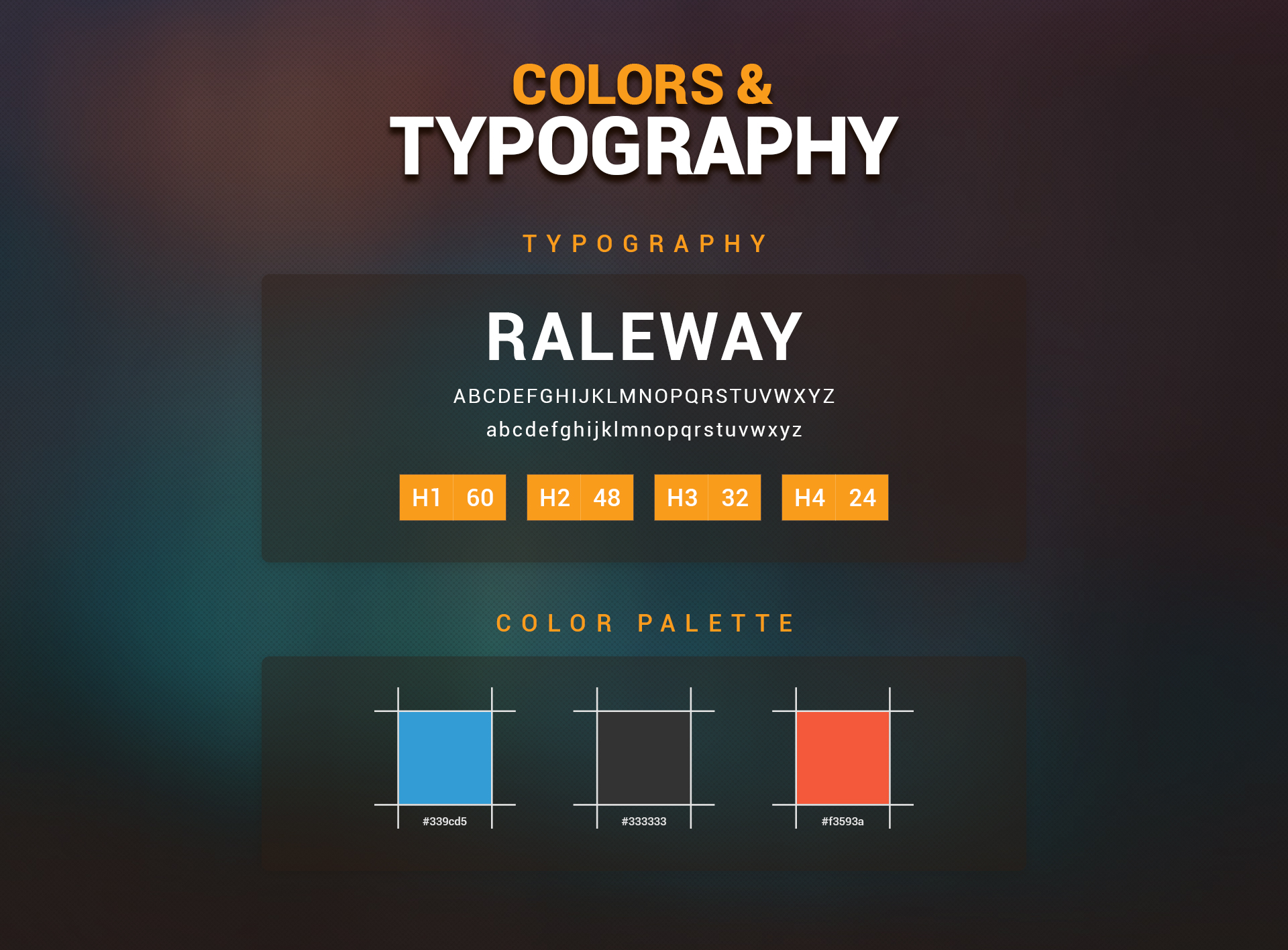 Colors & Typography