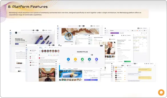 Platform feature