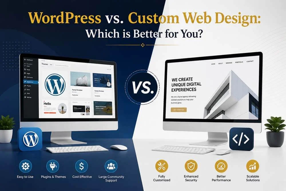WordPress vs Custom Web Design