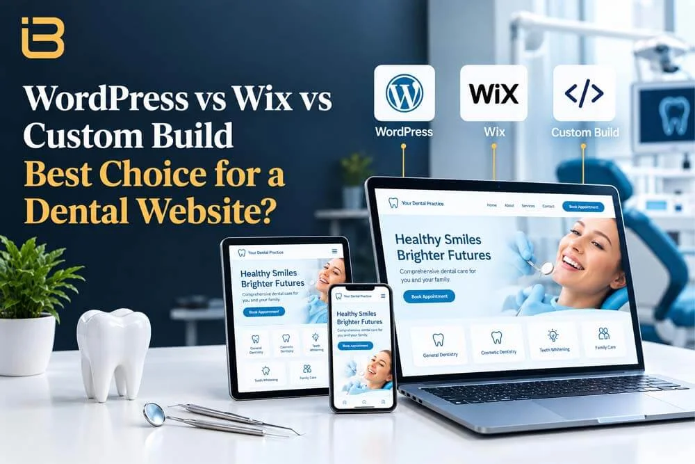 WordPress vs Wix vs Custom Build for Dental Websites