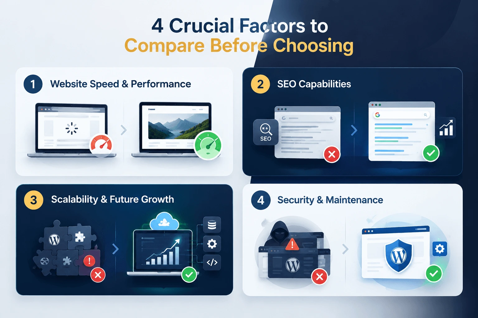 4 Crucial Factors to Compare Before Choosing